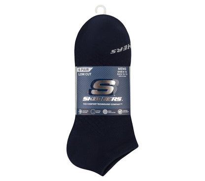 Skechers | 6 Pack Men's Low Cut Texture Knit Socks