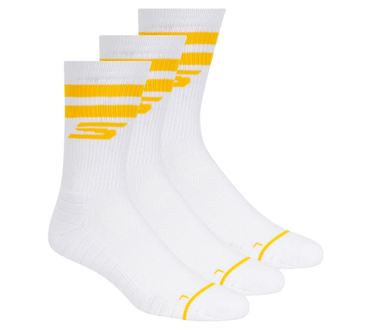 Skechers | 3 Pack Performance Pickleball Crew Socks
