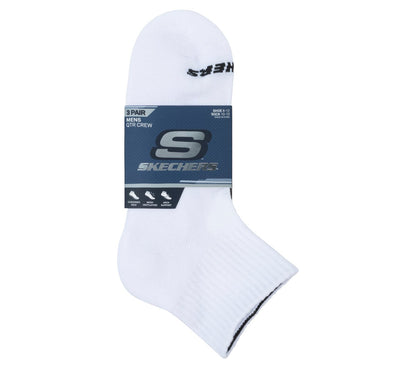Skechers | 3 Pack Quarter Crew Sport Socks