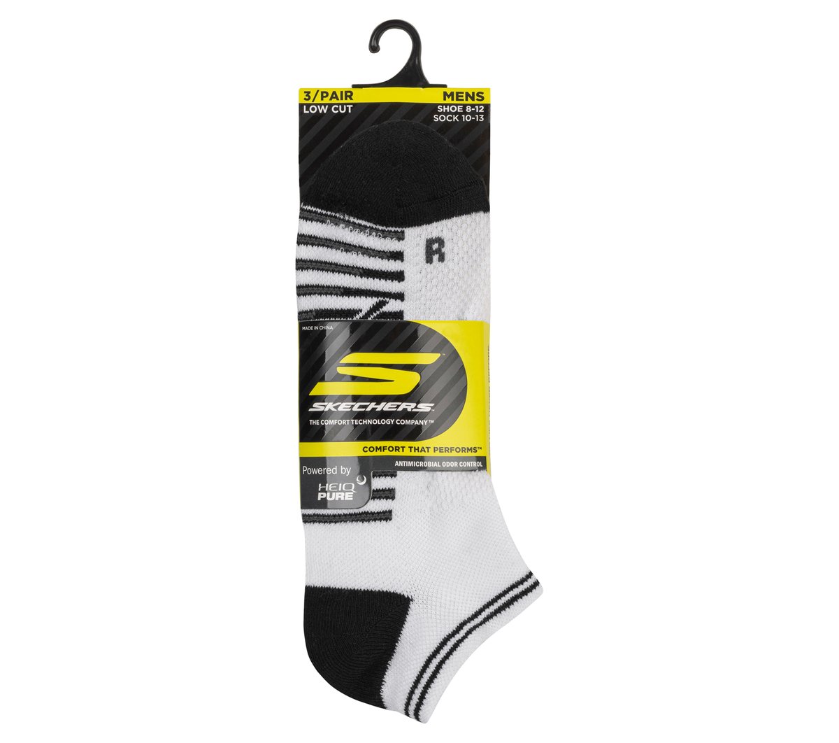 Skechers | 3 Pack Men's Performance Low Cut Running Socks