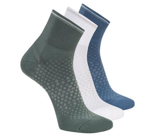 Skechers | 3 Pack Men's Performance Running Quarter Socks