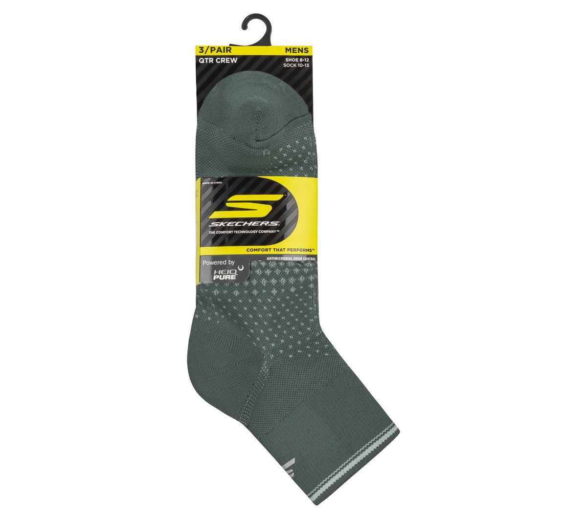 Skechers | 3 Pack Men's Performance Running Quarter Socks