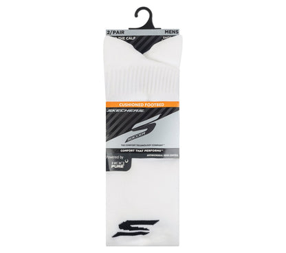 Skechers | 2 Pack Men's Performance Soccer Over The Knee Socks