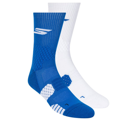 Skechers | 2 Pack Performance Basketball Crew Socks