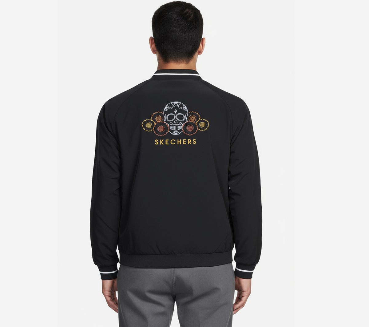 Skechers | Dia de Muertos Bomber Jacket