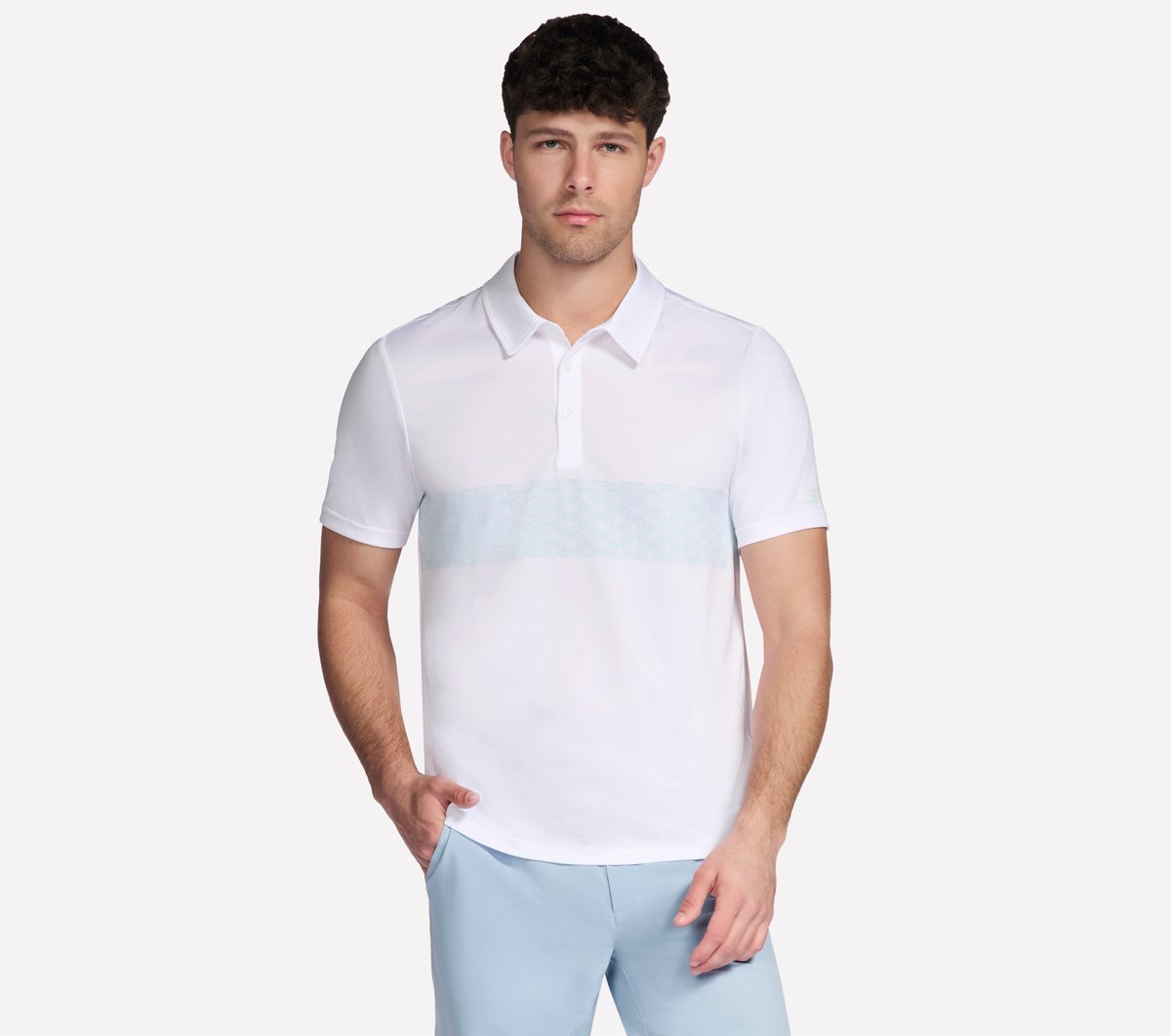 Skechers | GO DRI Charge Palm Stripe Polo