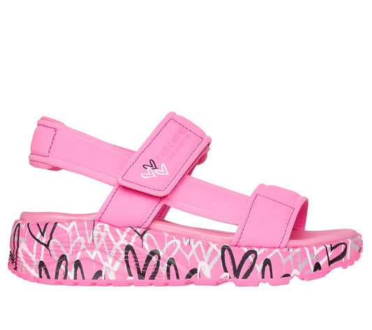 Skechers | JGoldcrown: UNO Lite Sandal - Sunny Love