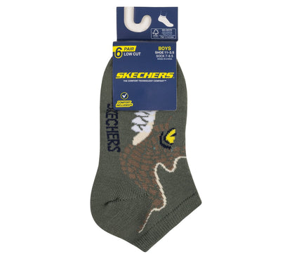 Skechers | 6 Pack Boys' Dino Socks