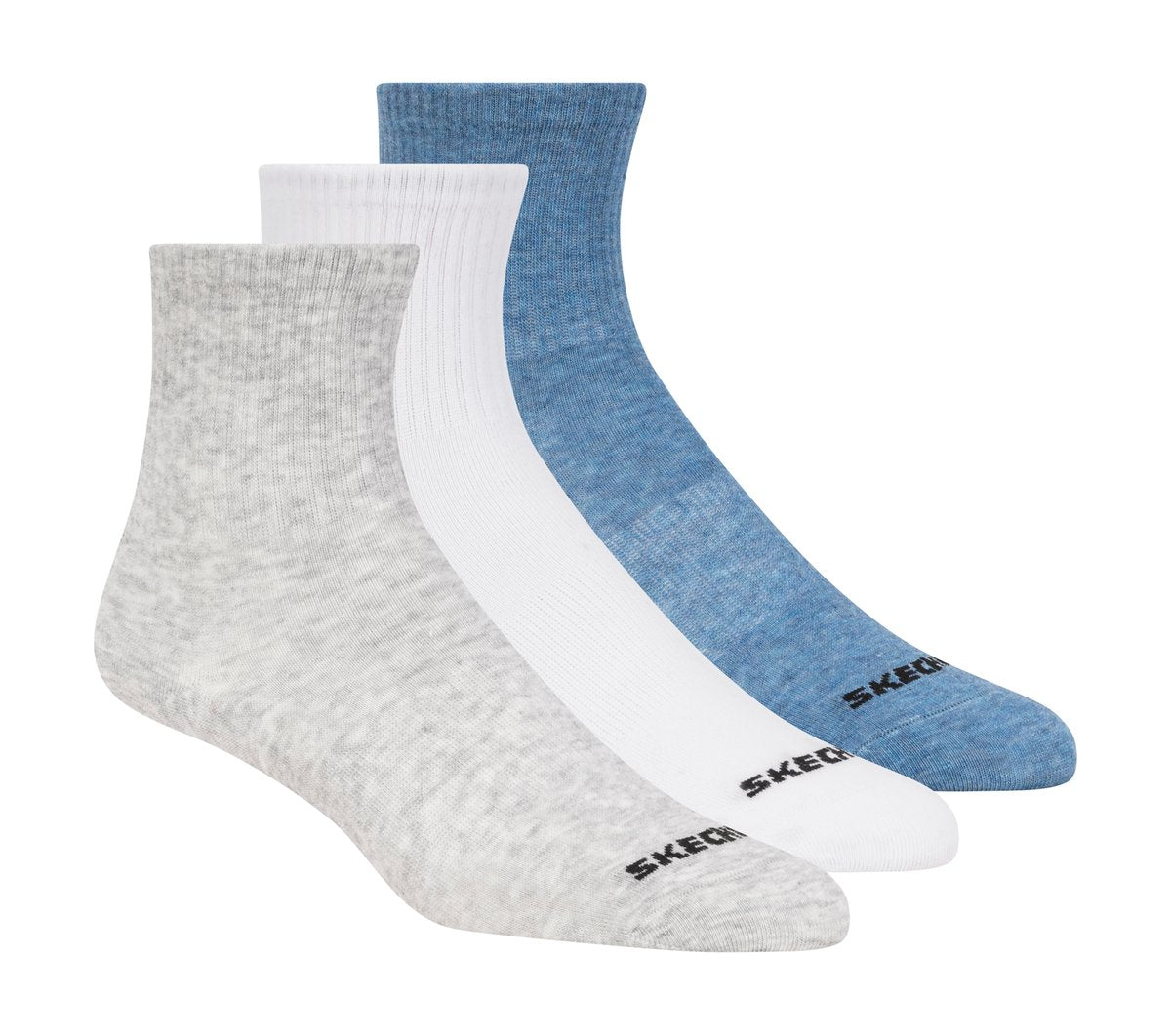 Skechers | 3 Pack Boys' Crew Cotton Socks