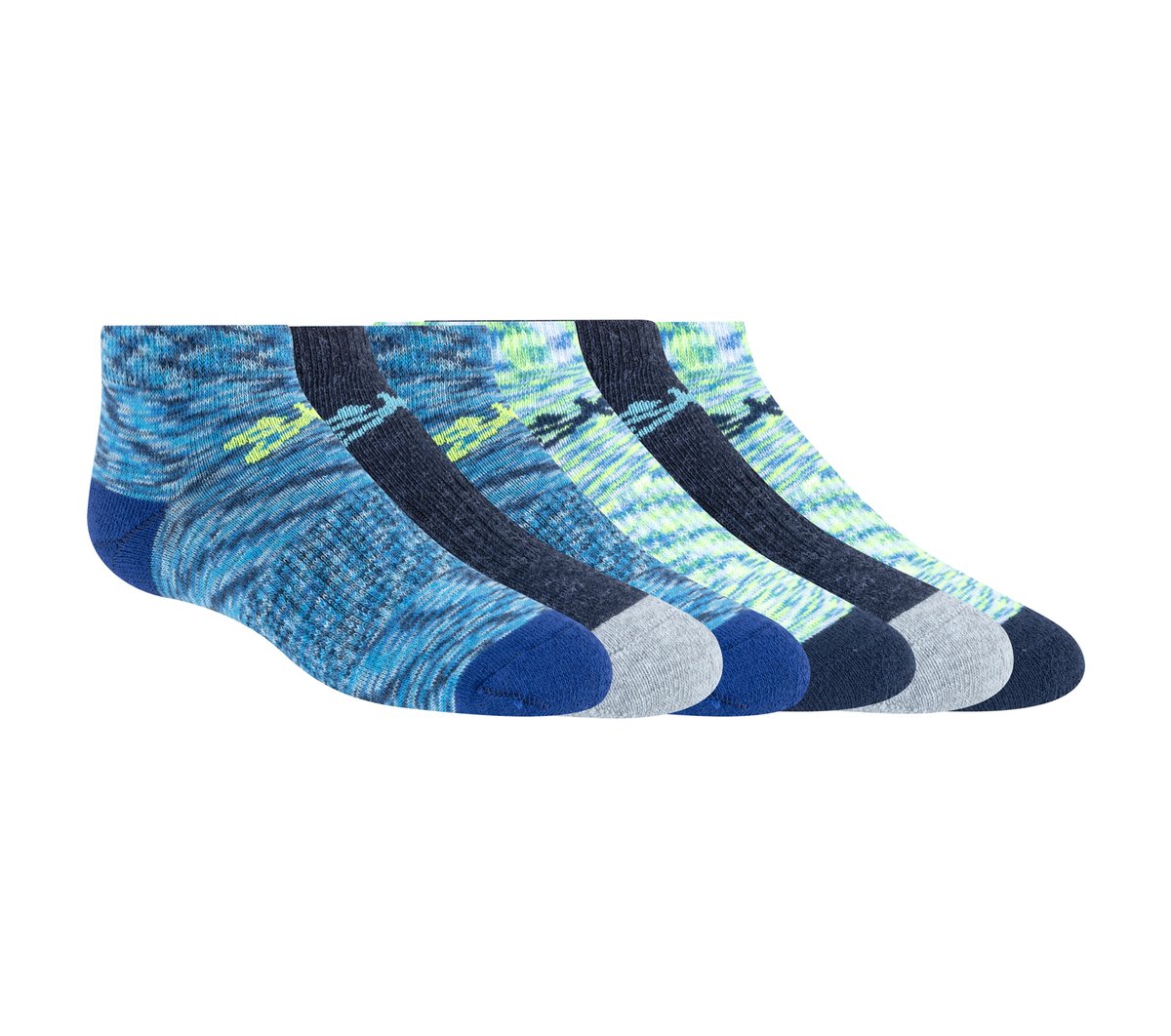 Skechers | 6 Pack Space Dye Low Cut Socks