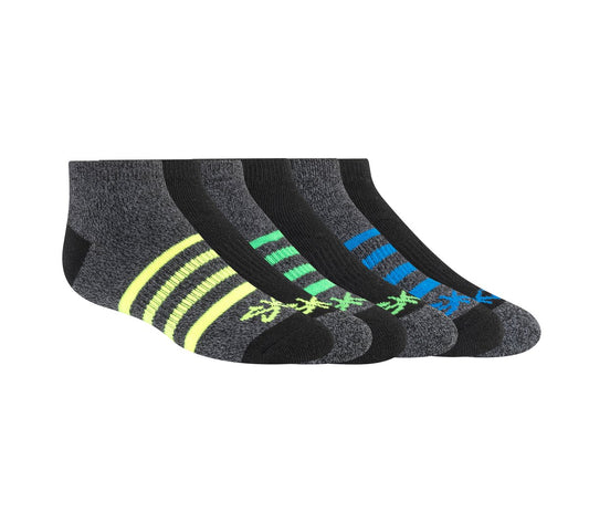Skechers | 6 Pack Low Cut Marled Stripe Socks