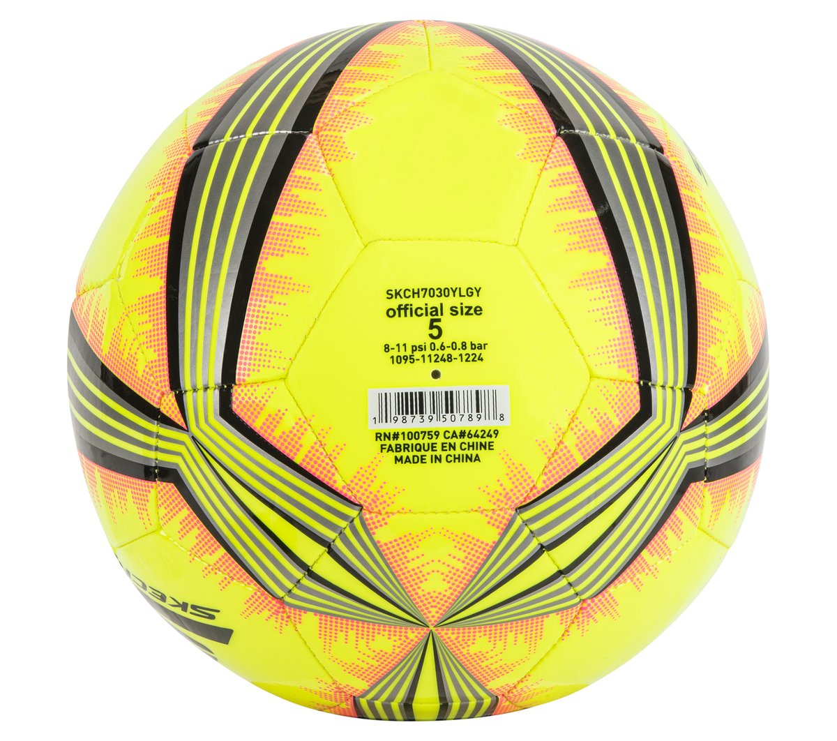 Skechers | Hex Multi Mini Stripe Size 5 Soccer Ball
