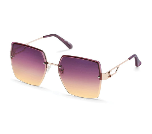 Skechers | Oversized Rimless Square Sunglasses