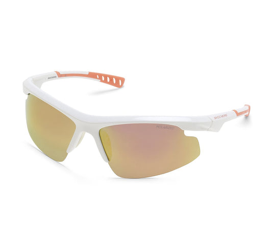 Skechers | Semi-Rimless Sport Wrap Sunglasses