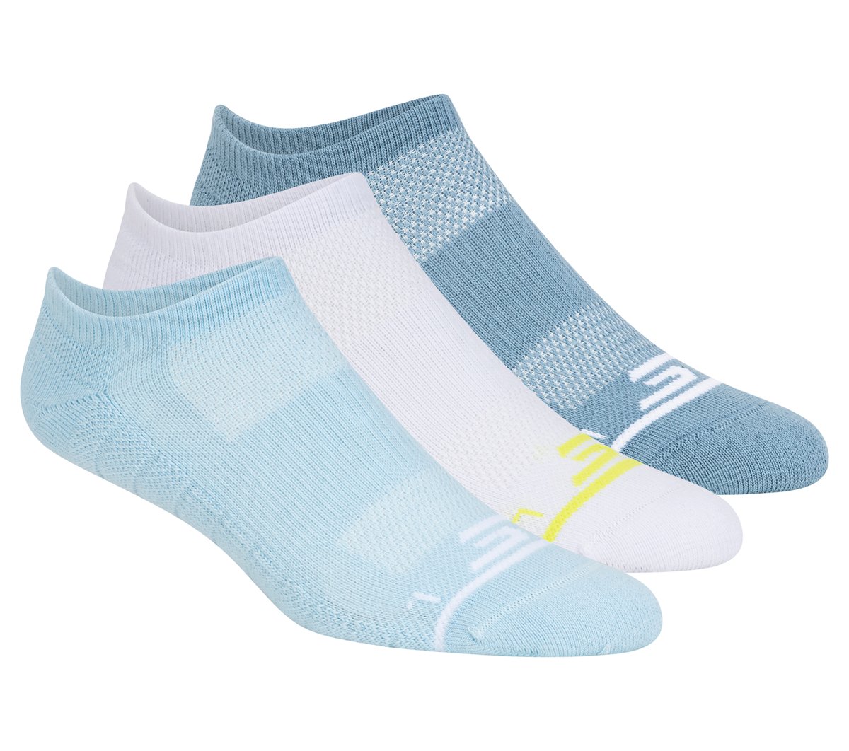 Skechers | 3 Pack Women's No Show Premium Basic Socks