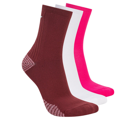 Skechers | 3 Pack Women's Half Terry Low Crew Socks