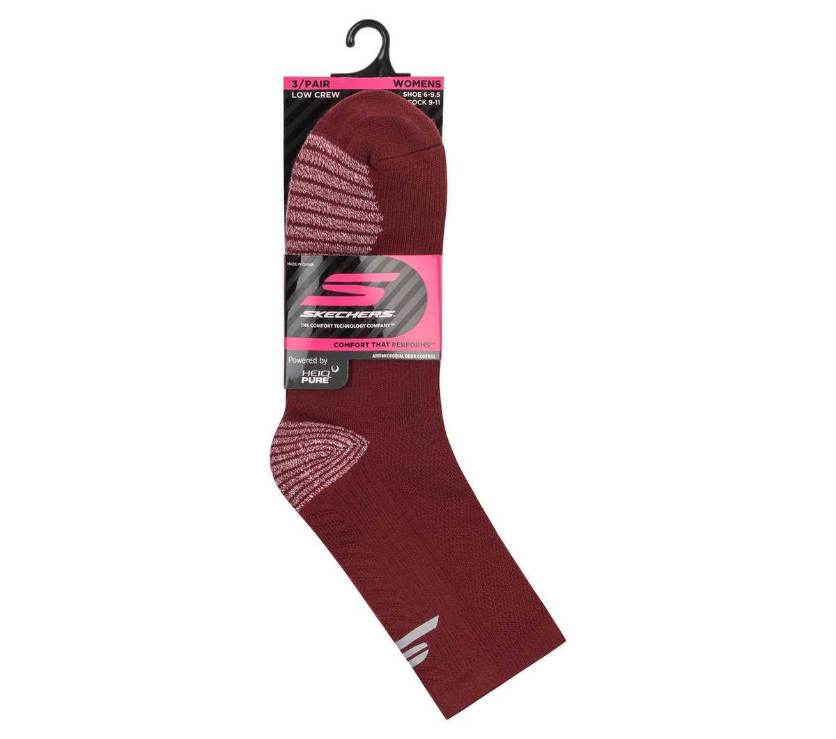 Skechers | 3 Pack Women's Half Terry Low Crew Socks