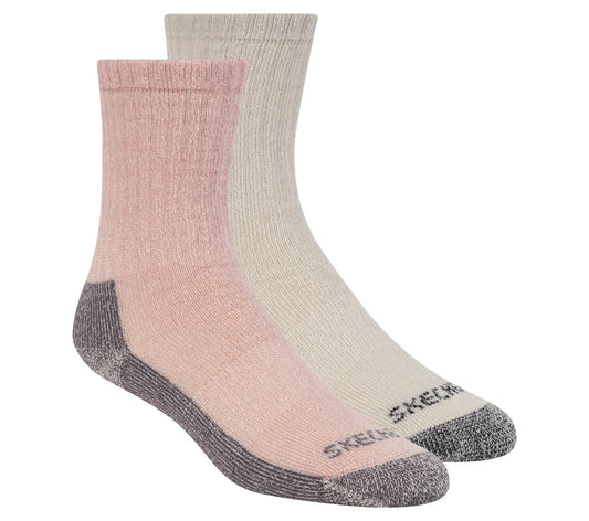 Skechers | 2 Pack Women's Crew Wool Socks