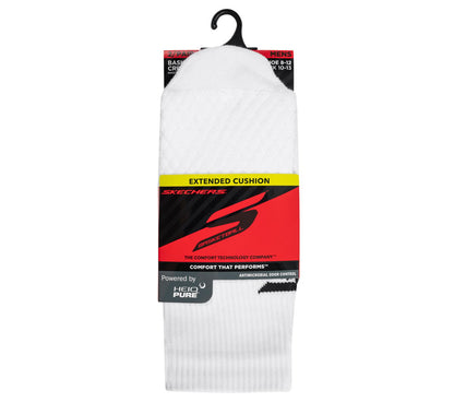 Skechers | 2 Pack Performance Basketball Crew Socks