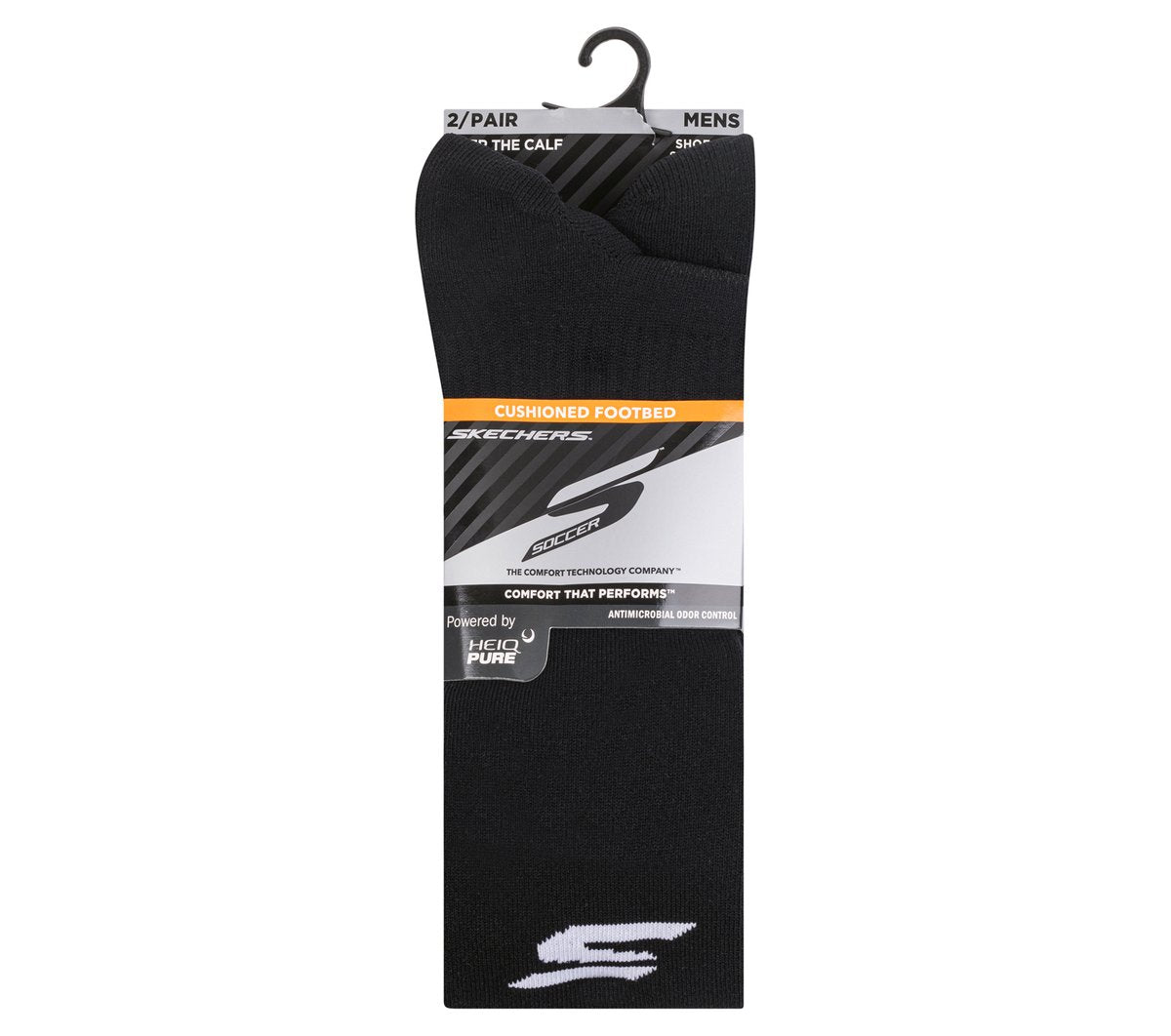 Skechers | 2 Pack Men's Performance Soccer Over The Knee Socks