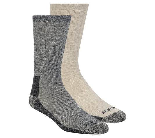 Skechers | 2 Pack Men's Crew Wool Socks