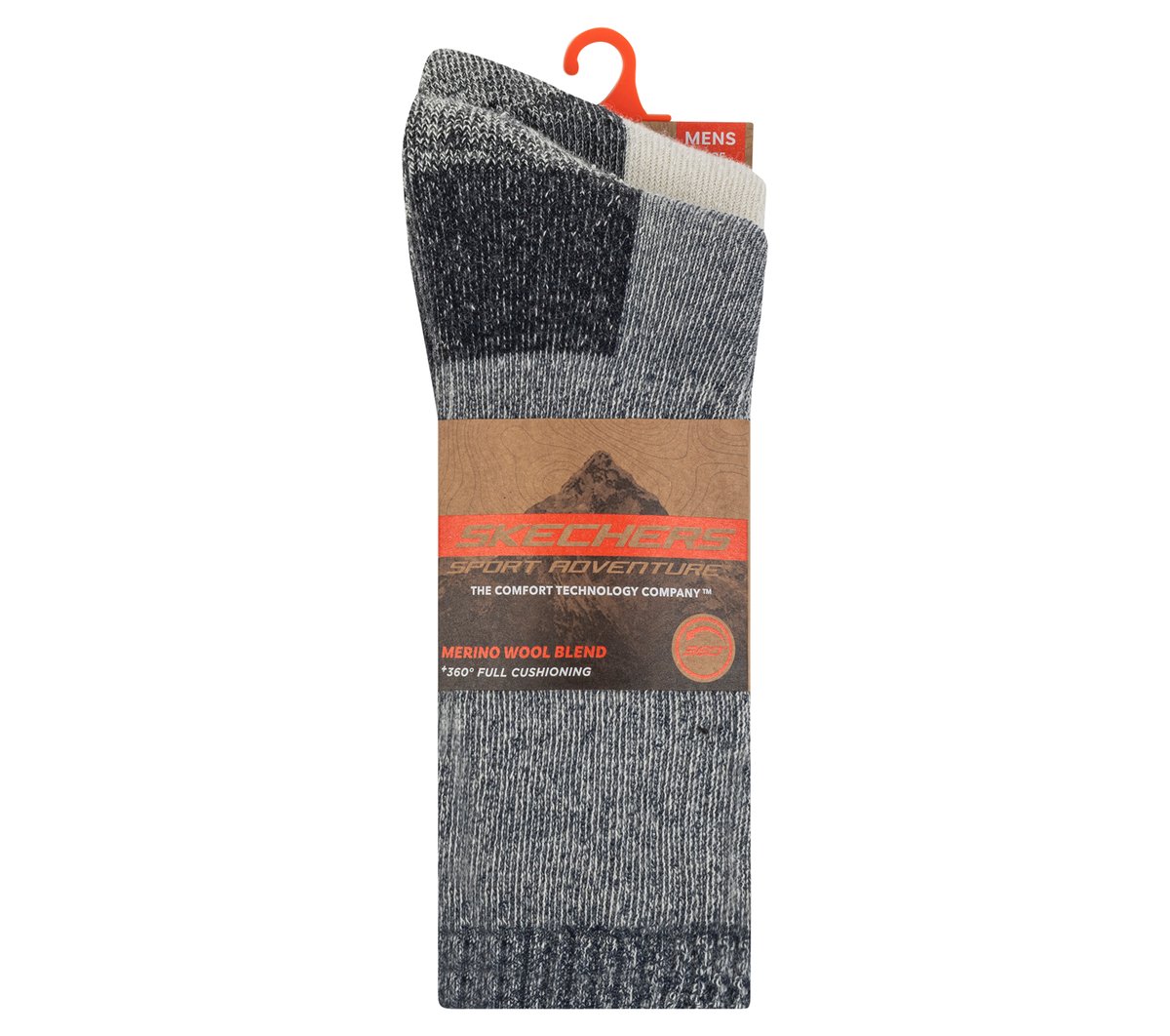 Skechers | 2 Pack Men's Crew Wool Socks