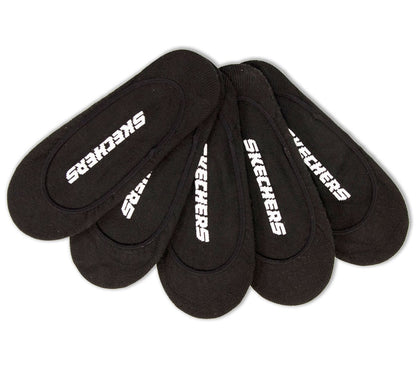 Skechers | 5 Pack Non Terry Solid Liner Socks