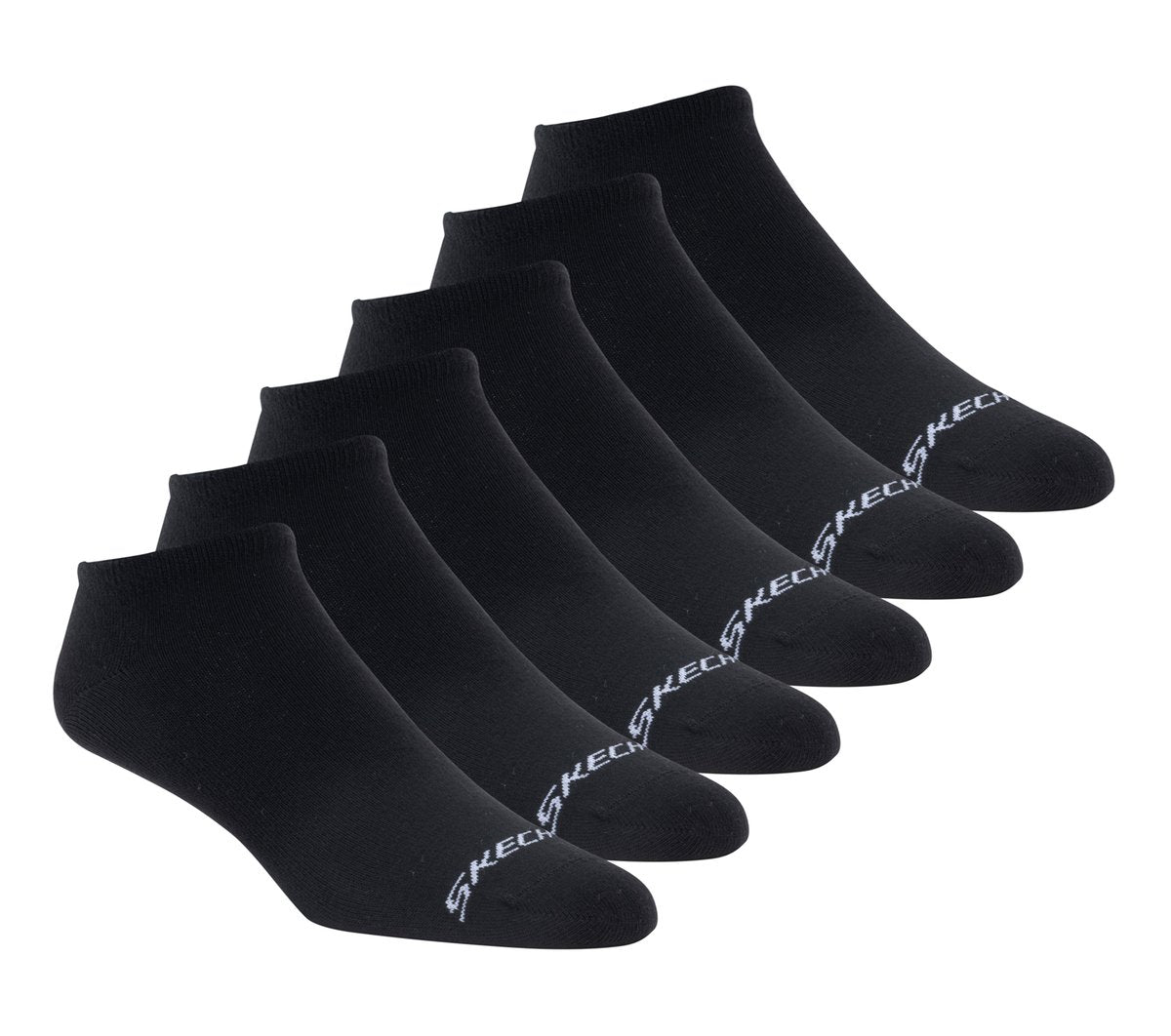Skechers | 6 Pack Men's Cotton No Show Socks