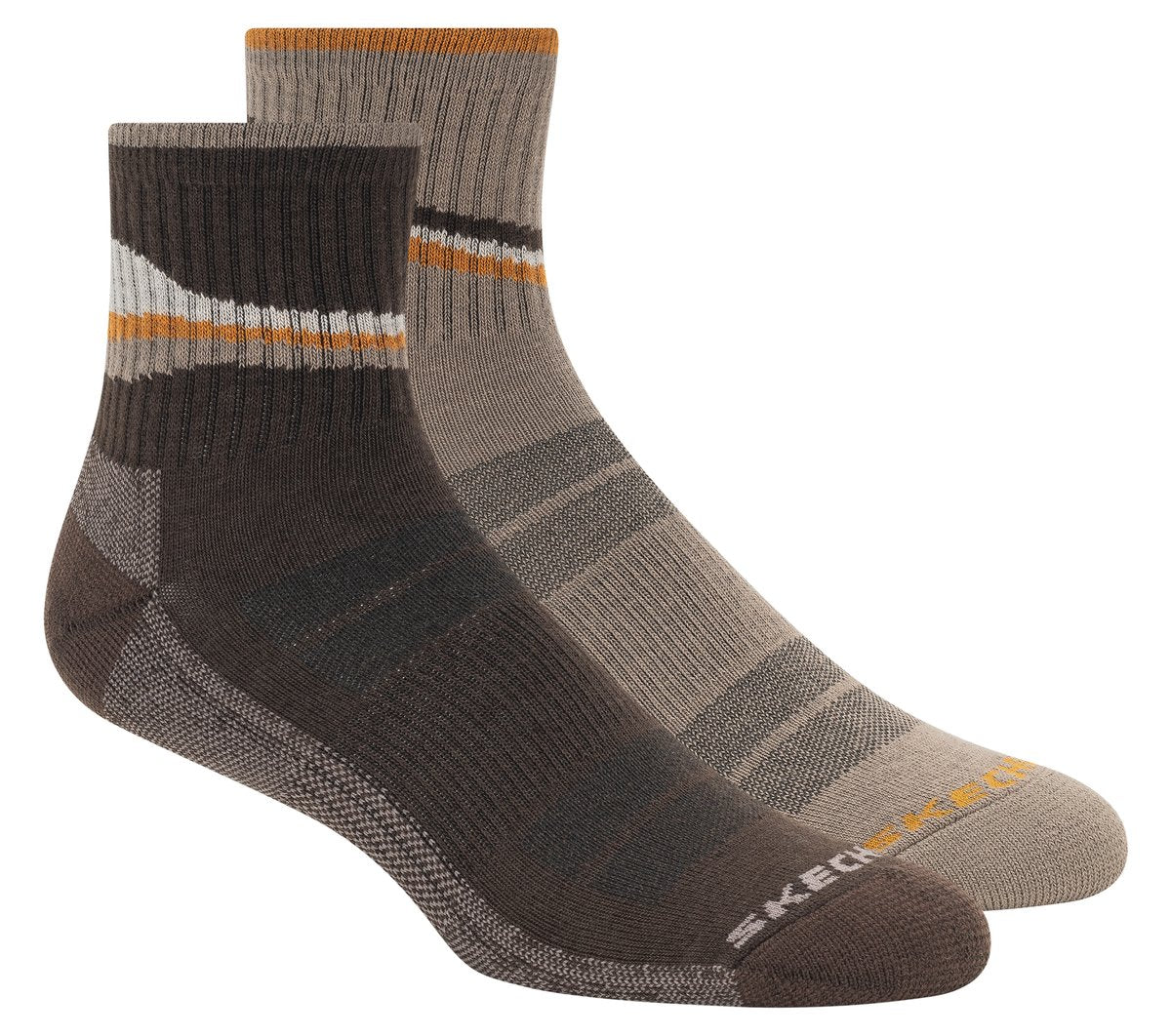 Skechers | 2 Pack Men's Quarter Trail Socks