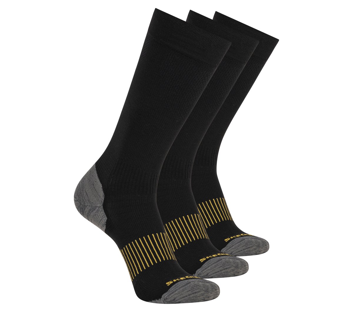 Skechers | Work: 3 Pack Men's Over Calf Compression Socks