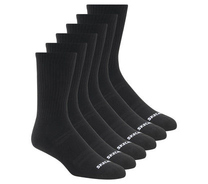 Skechers | 6 Pack Large Core Crew Socks