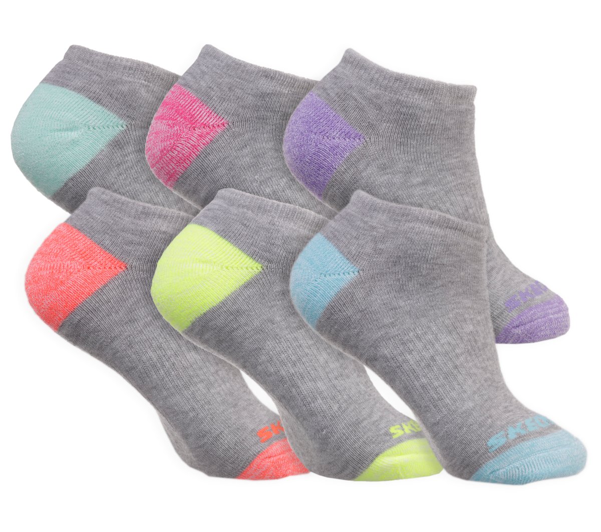 Skechers | 6 Pack Low Cut Walking Socks