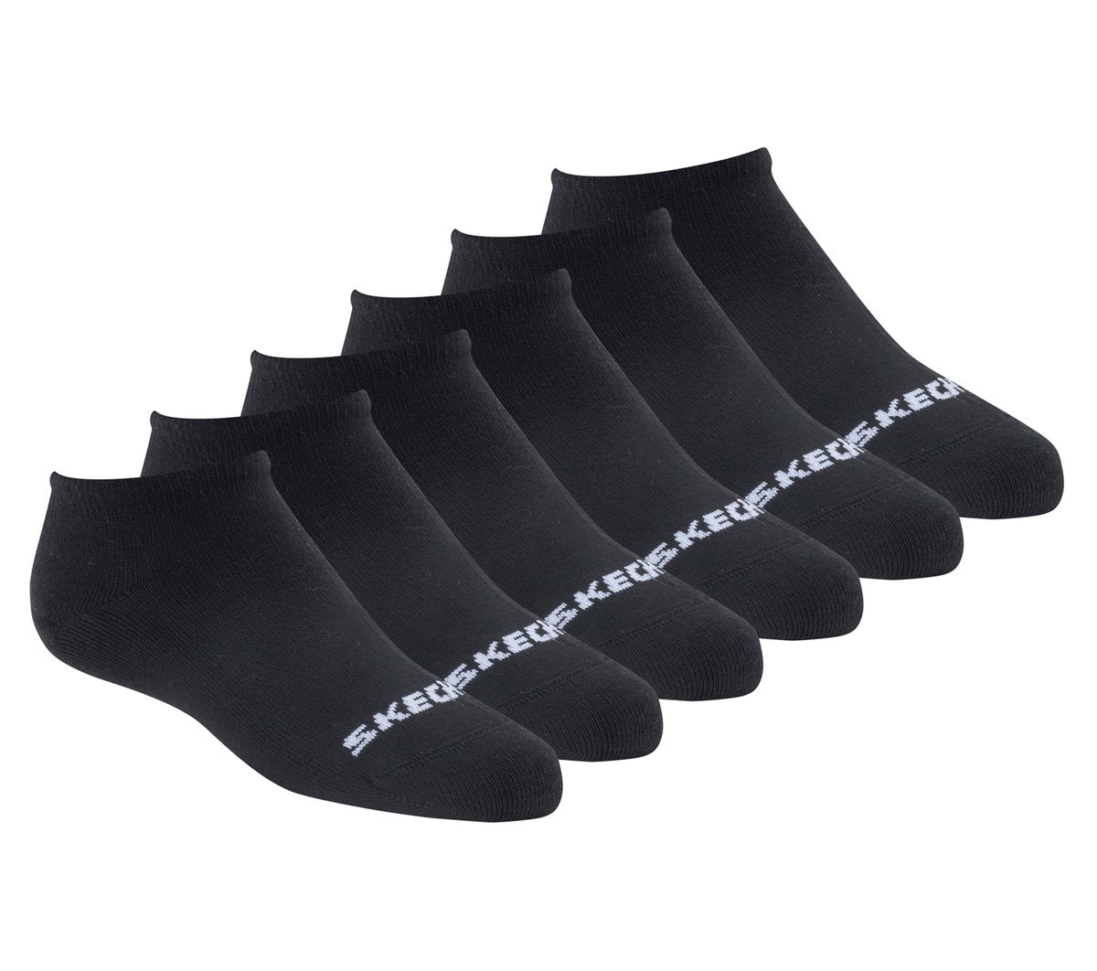 Skechers | Cotton No-Show Socks - 6 Pack