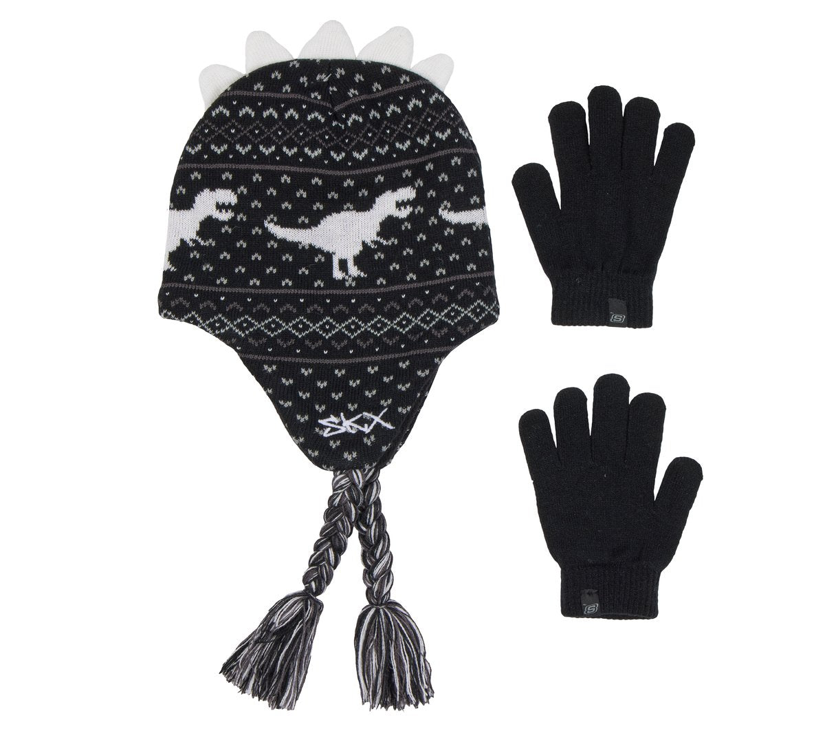 Skechers | Glow In The Dark Dino Hat Set