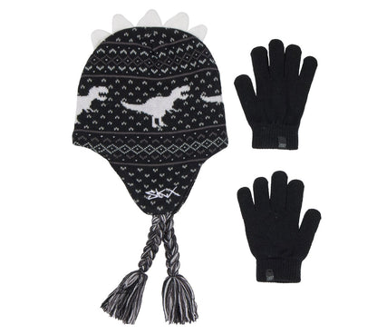 Skechers | Glow In The Dark Dino Hat Set