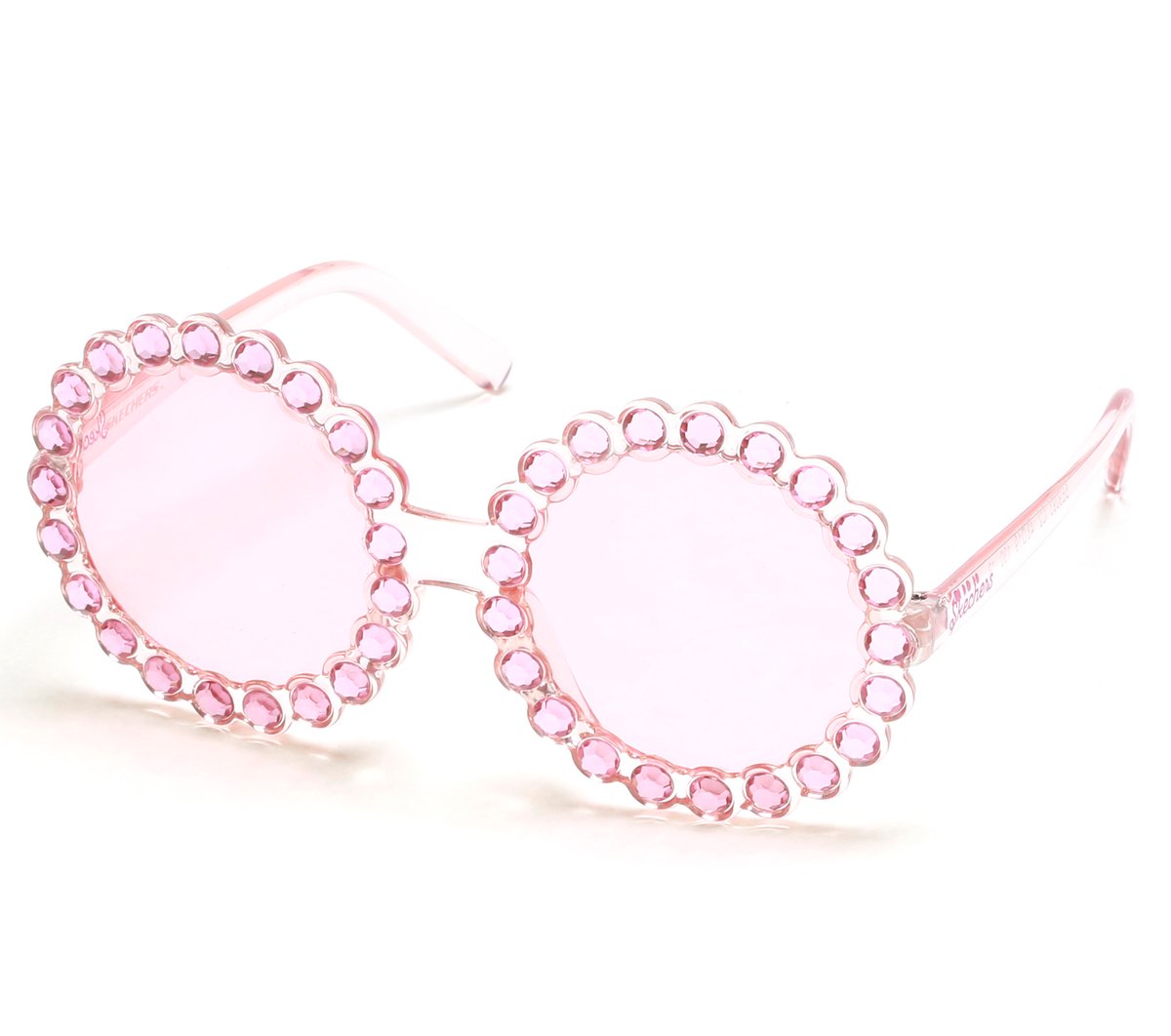 Skechers | Round Rhinestone Sunglasses