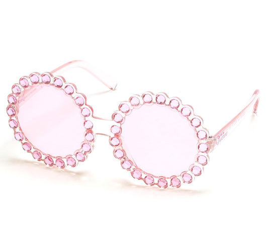 Skechers | Round Rhinestone Sunglasses