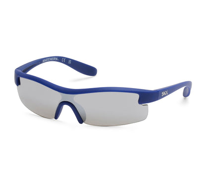 Skechers | Matte Semi Wrap Sunglasses