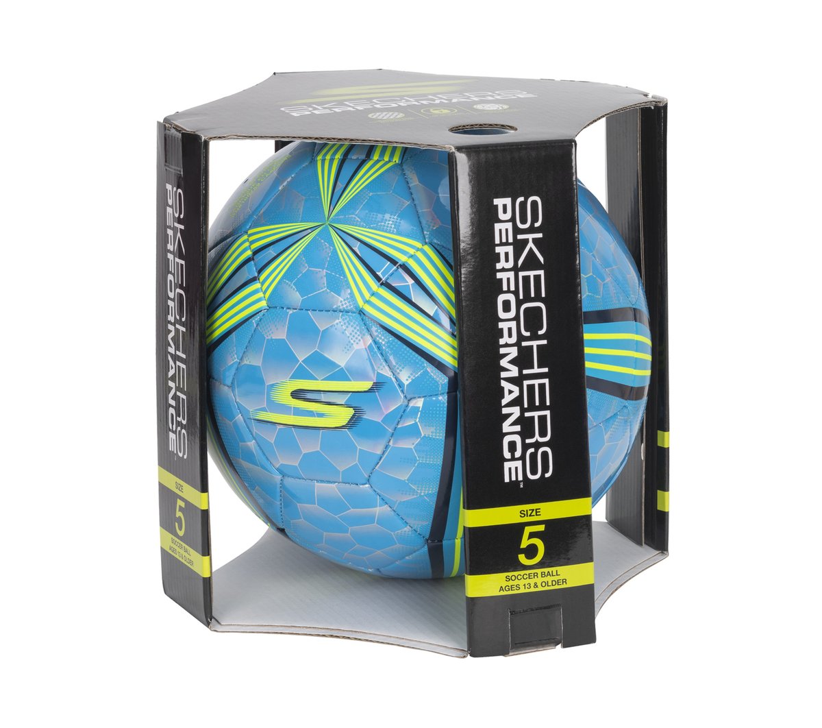Skechers | Hex Multi Mini Stripe Size 5 Soccer Ball