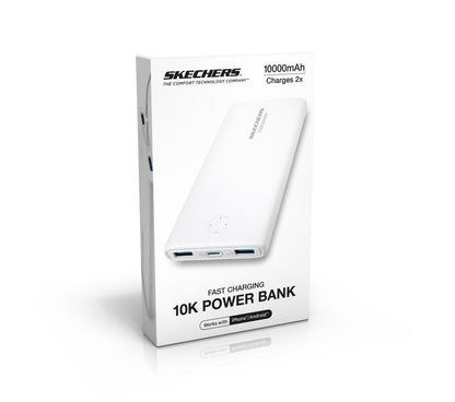 Skechers | 10k 20W USB-C Portable Power Bank Charger