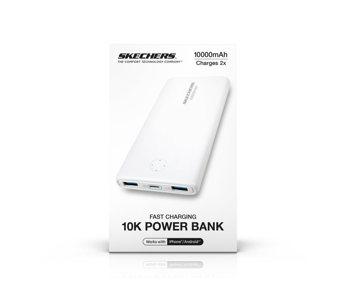 Skechers | 10k 20W USB-C Portable Power Bank Charger