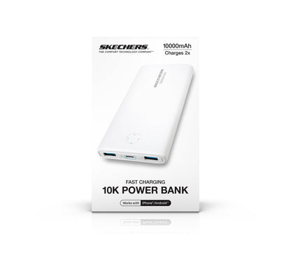 Skechers | 10k 20W USB-C Portable Power Bank Charger