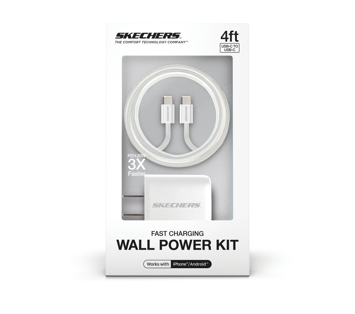 Skechers | 20W USB-C Wall Charging Kit