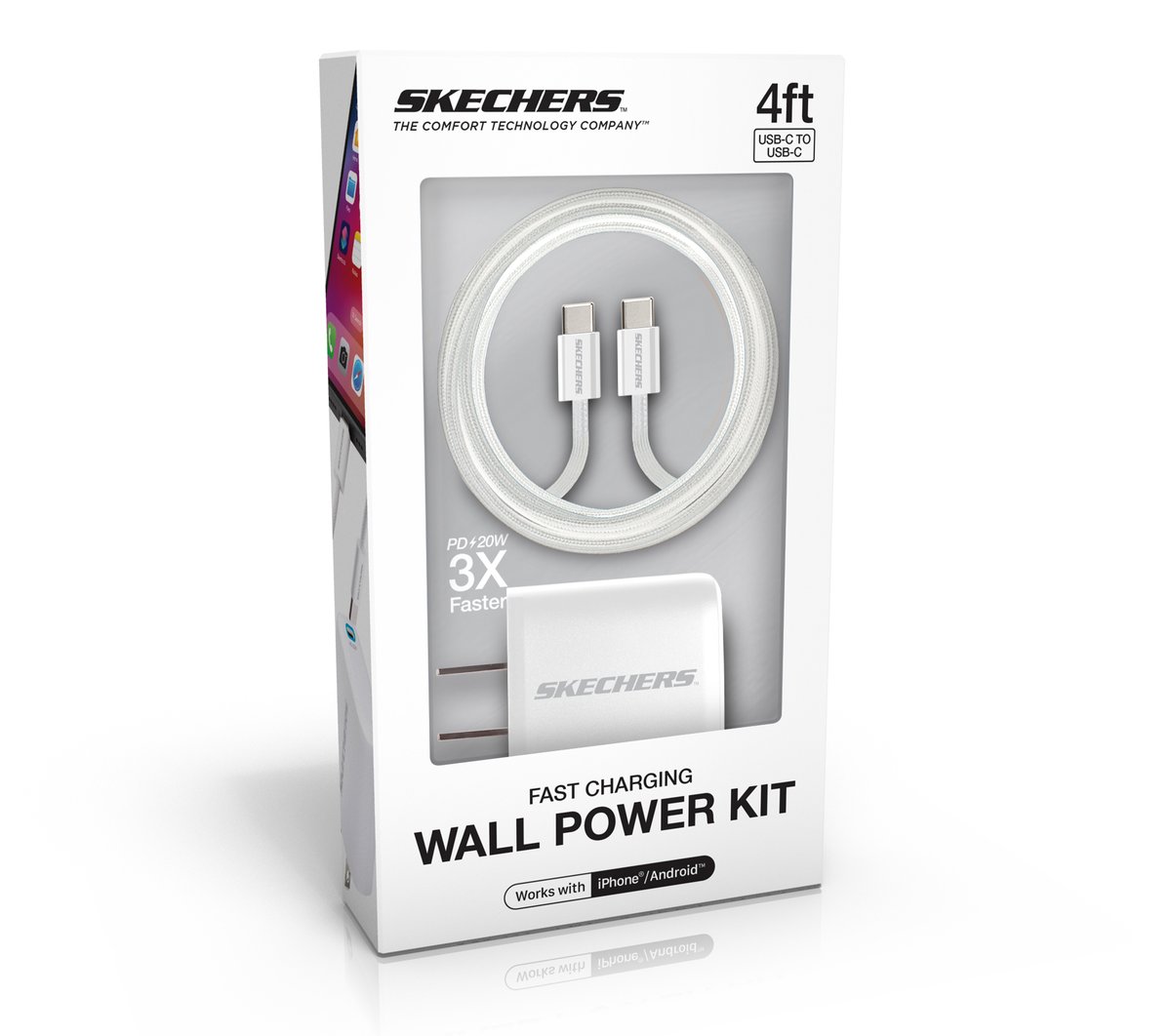 Skechers | 20W USB-C Wall Charging Kit